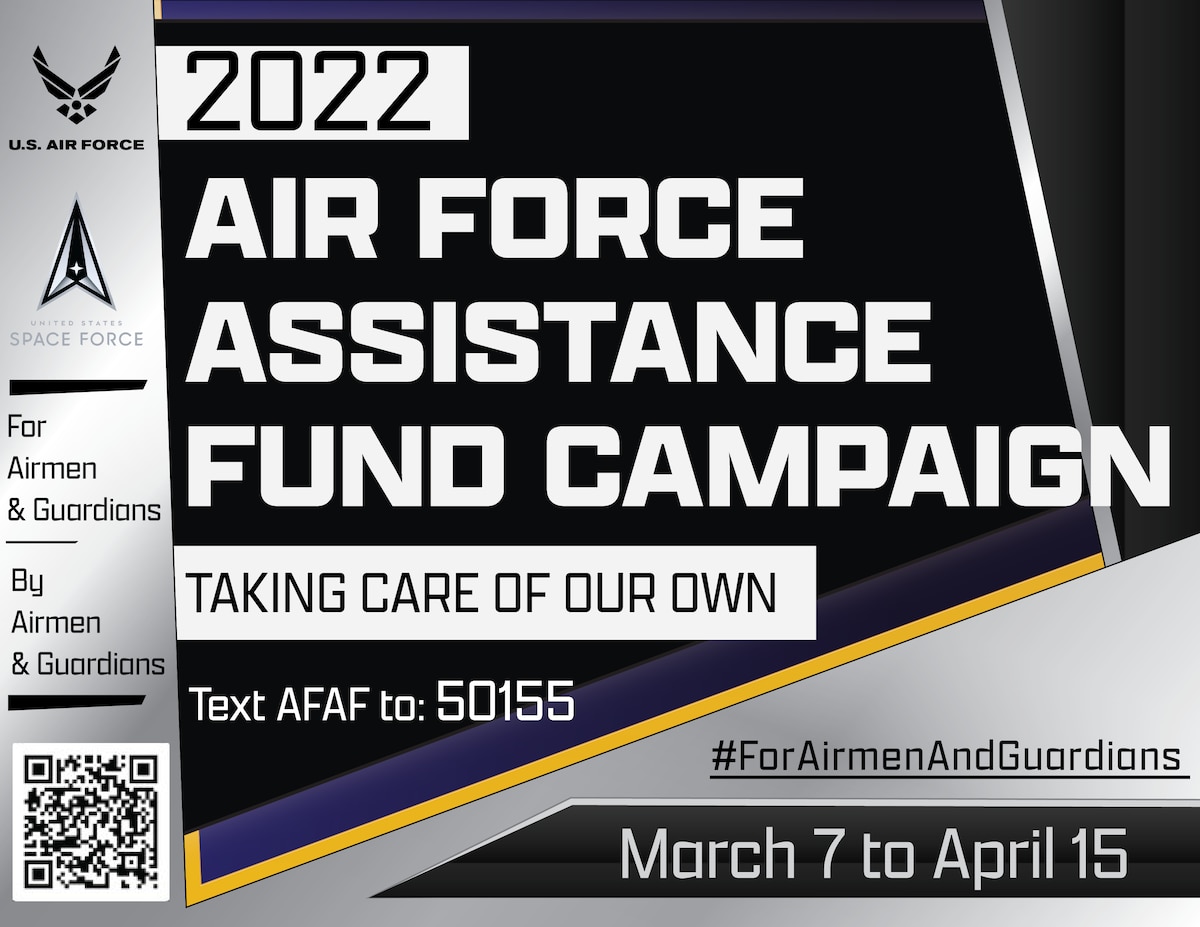 Air Force Assistance Fund campaign graphic