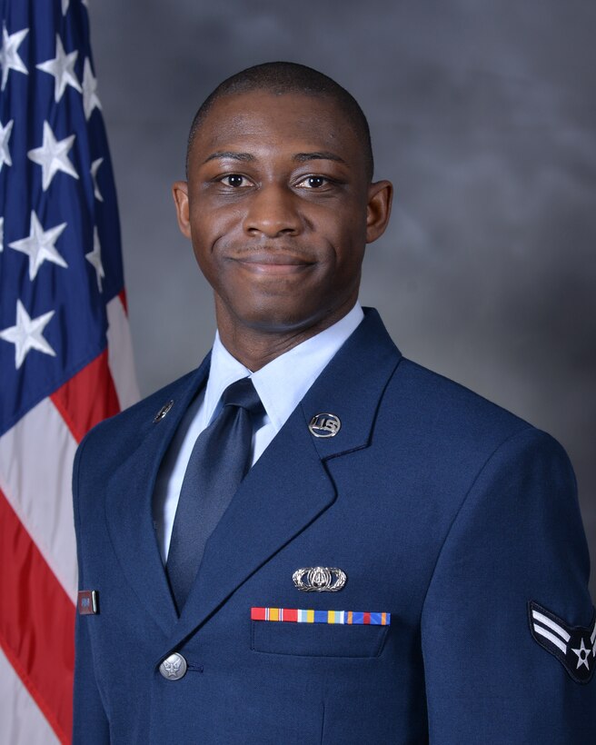 A1C Jeffery Johnson Official Headshot