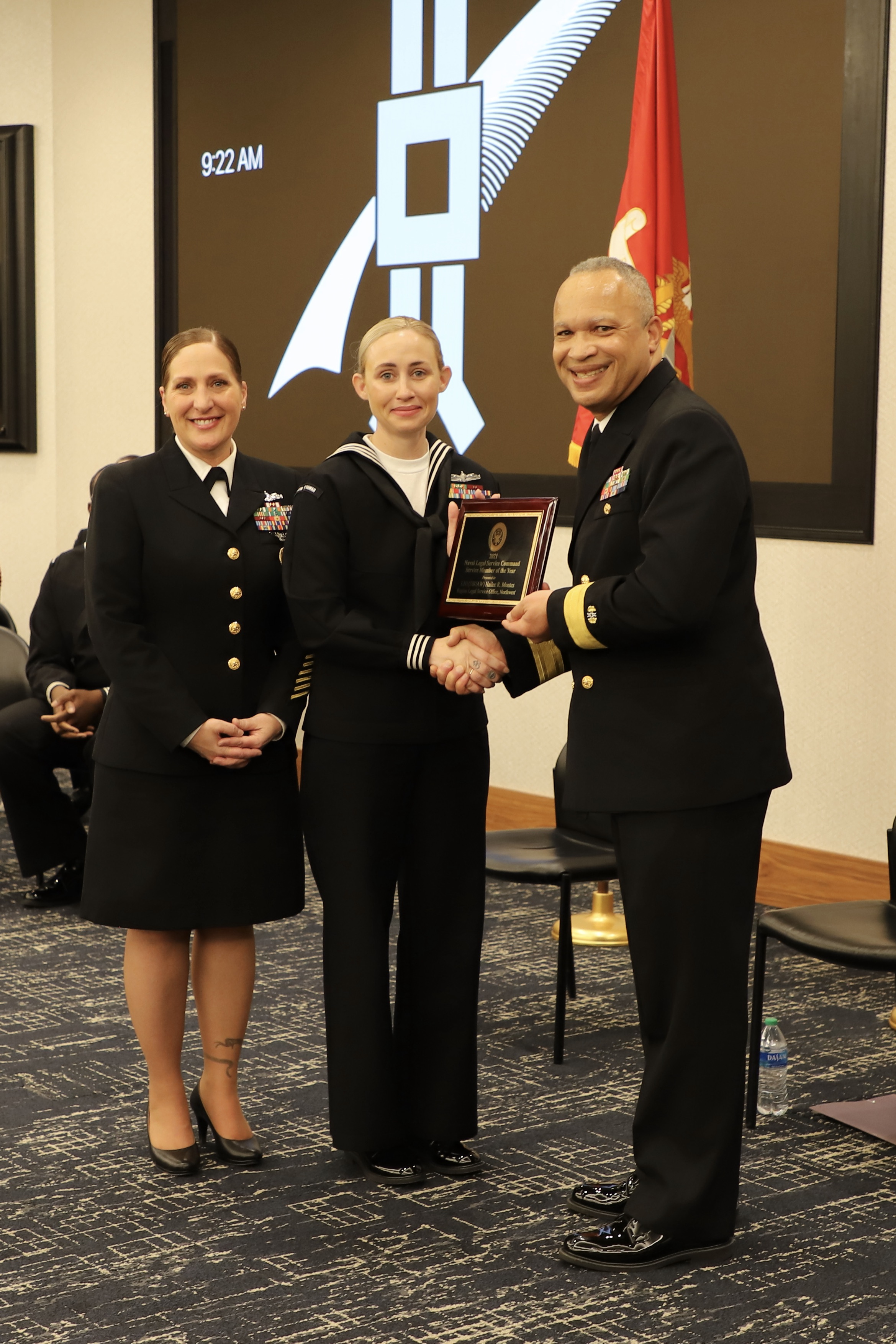 2021 JAG Legalman of the Year and Naval Legal Service Command Service