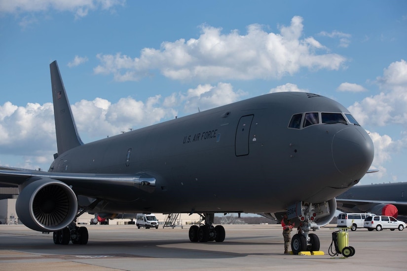 KC-46a Pegasus on flightline