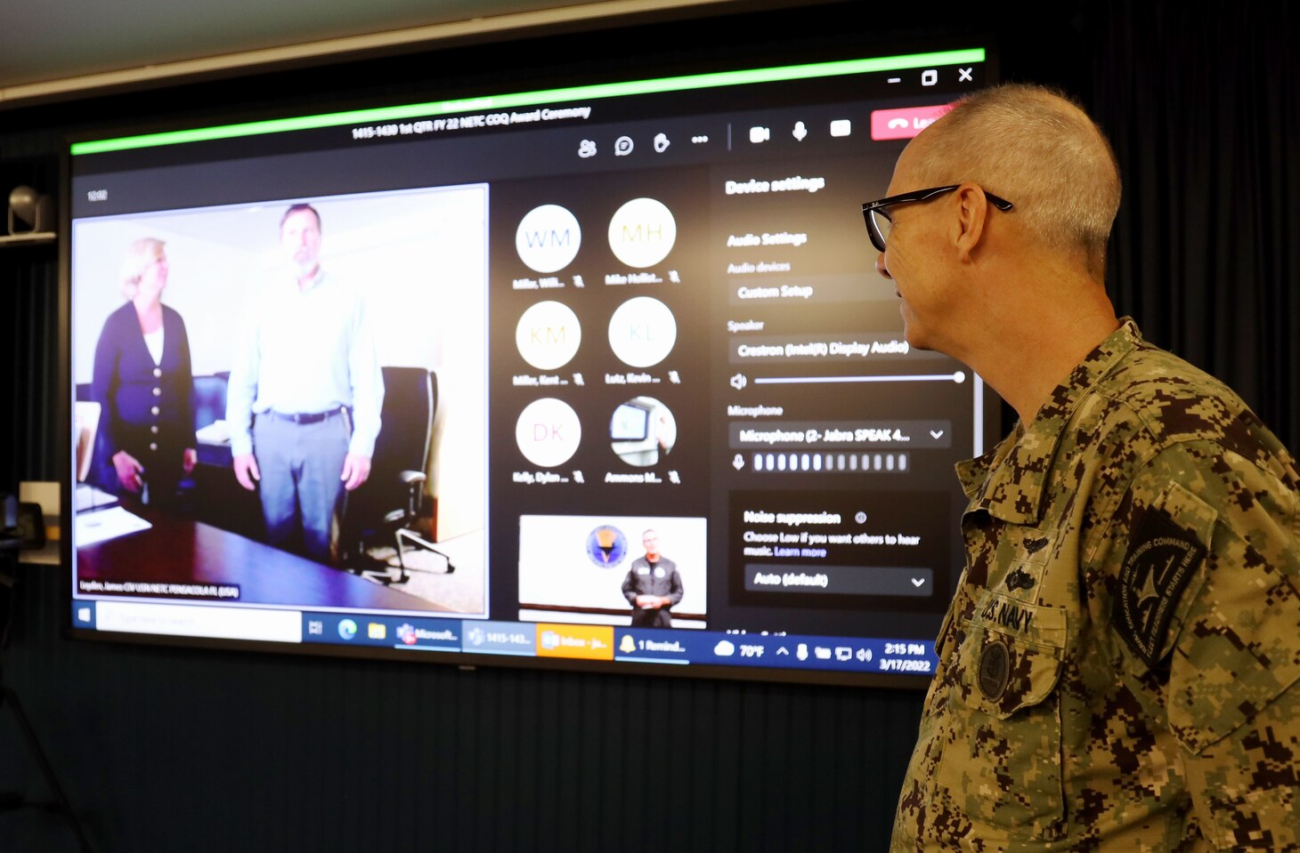 NETC Q1 FY22 Civilian of the Quarter