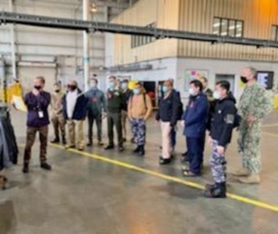 International Students visit DLA Distribution, Norfolk, Virginia