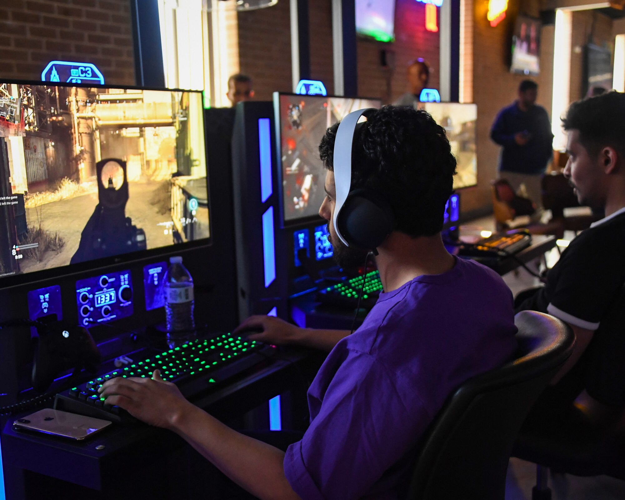 USAF vs. RSAF gaming tournament