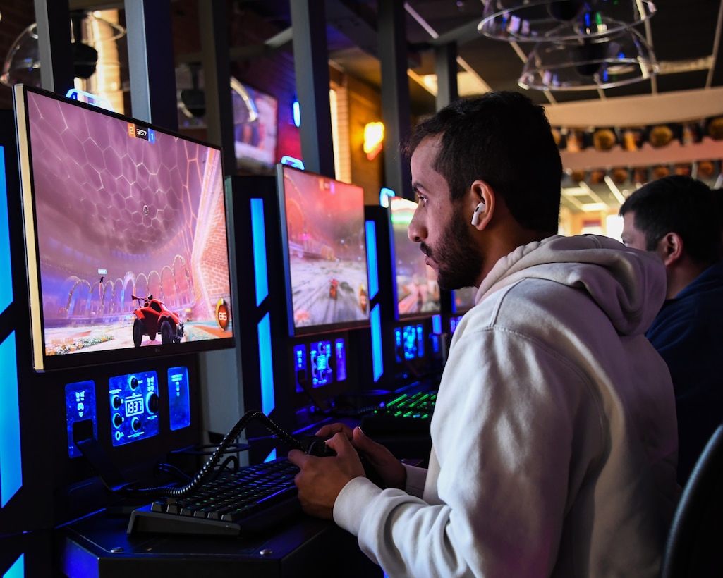 USAF vs. RSAF gaming tournament