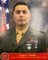 Battery Gunnery Sergeant, Oscar Battery, 5th Battalion, 14th Marine Regiment