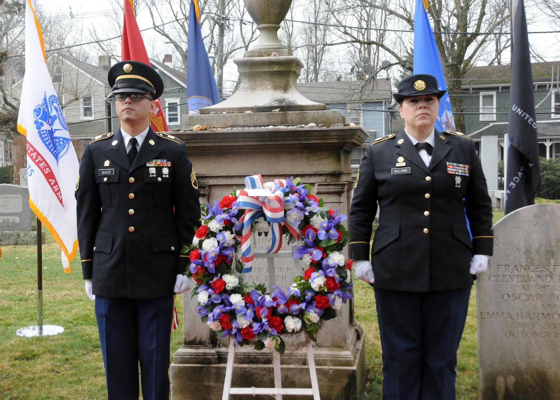 Army Reserve division celebrates past-president’s 185th birthday