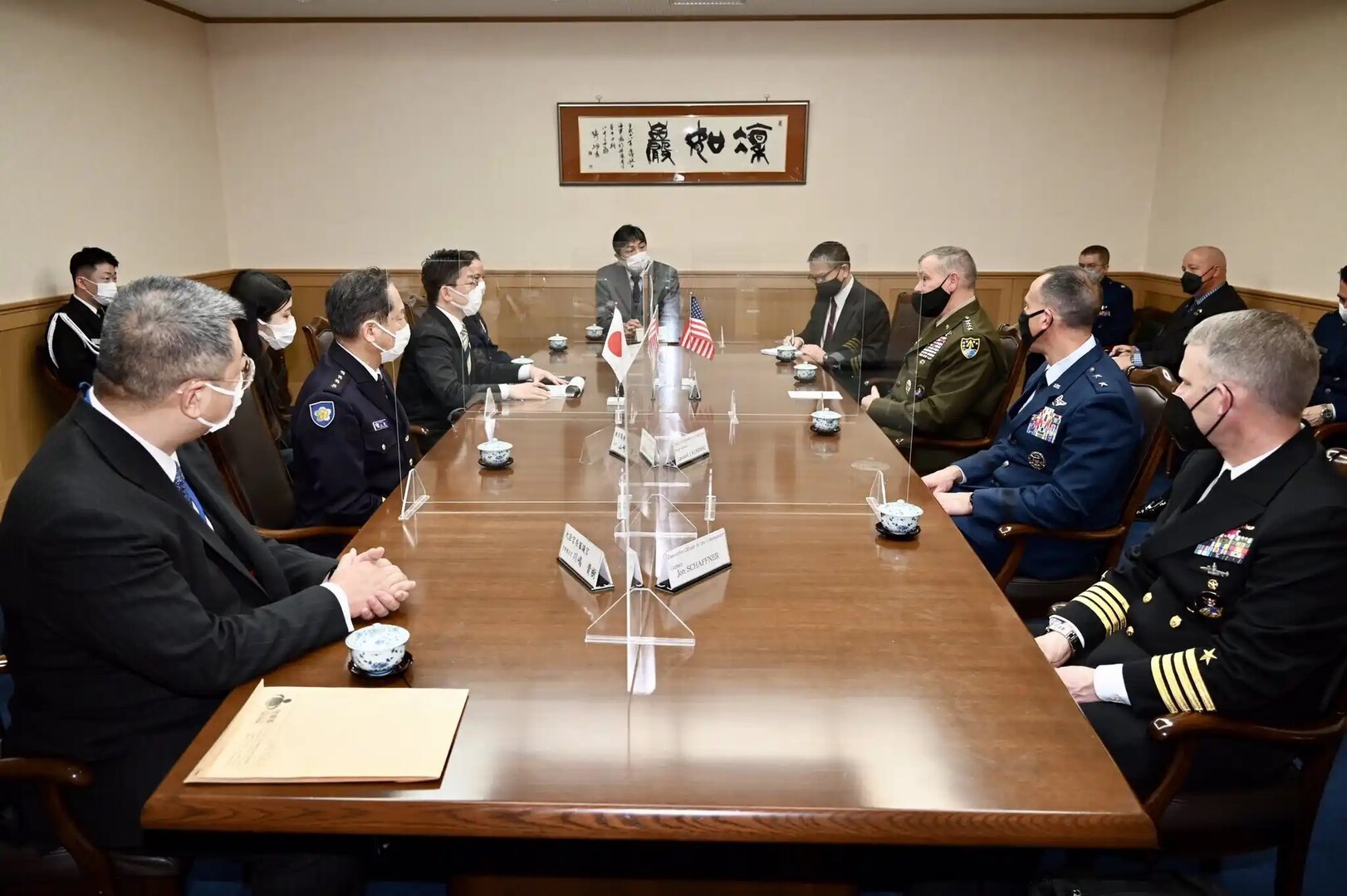 U.S. Space Command commander, U.S. Army Gen. James Dickinson, visited Japan March 17-18, 2022.