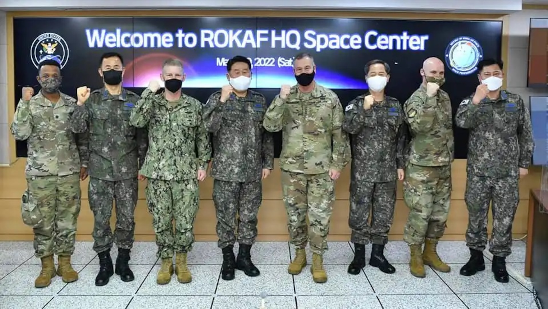 U.S. Space Command commander, U.S. Army Gen. James Dickinson, visited the Republic of Korea, March 19, 2022.