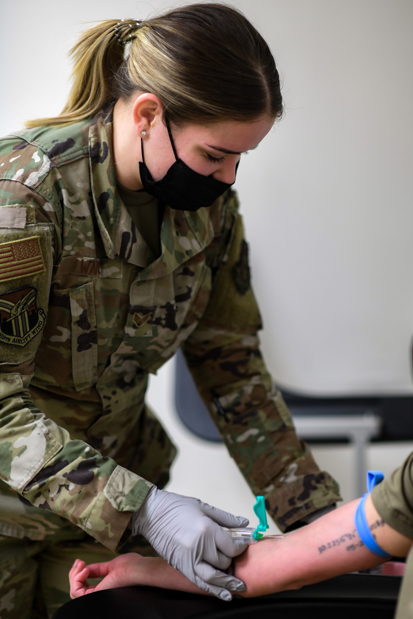 Senior Airman Gabriella Waple is a lab technician assigned to the 910th Medical Squadron.