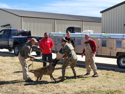 CGOC members tour 341st TRS