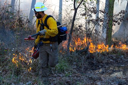Fighting fire with fire: AFCEC program combats increasing wildland fire risk