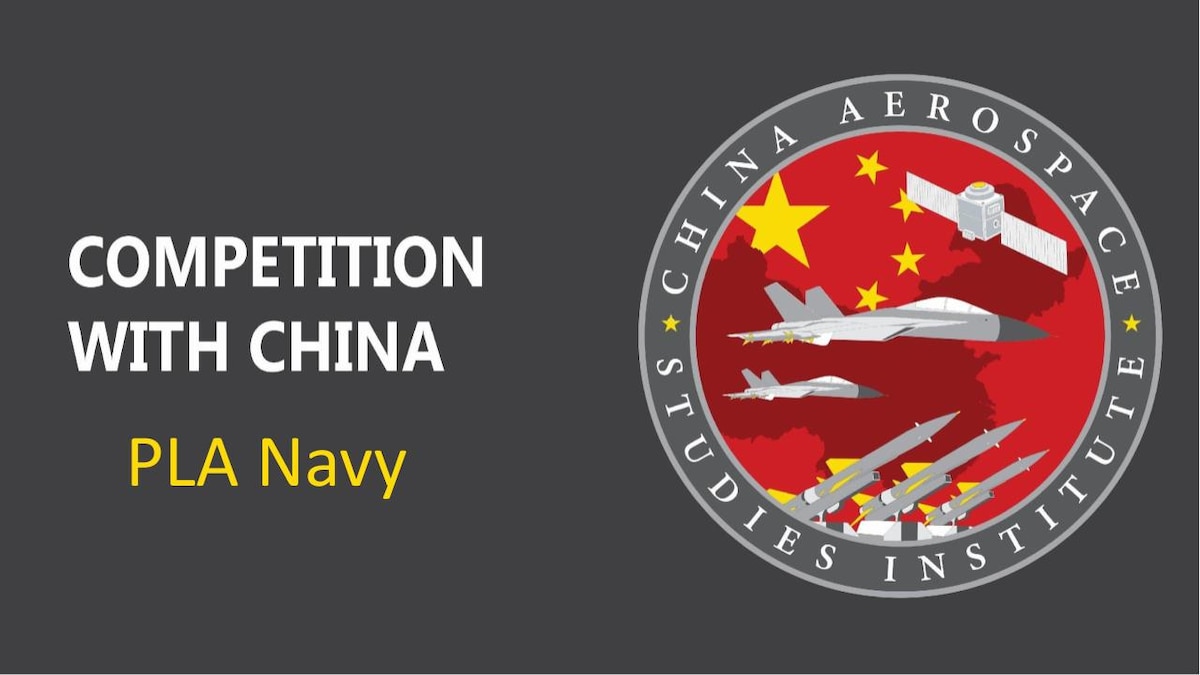 PLA Navy video title slide