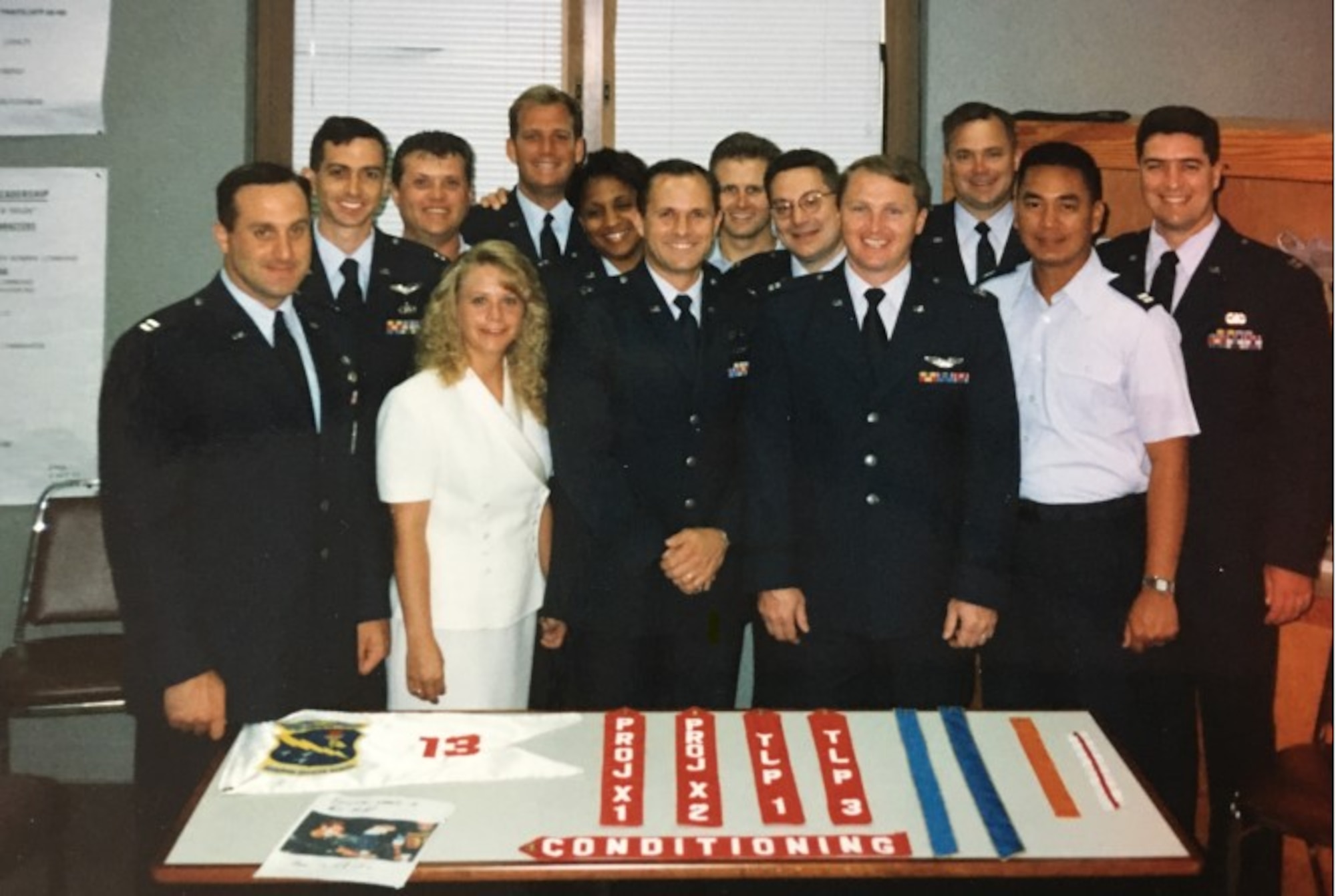 Tammy Jetton was one of nine civilian woman selected for Squadron Officer School out of 685 students in 1999.
