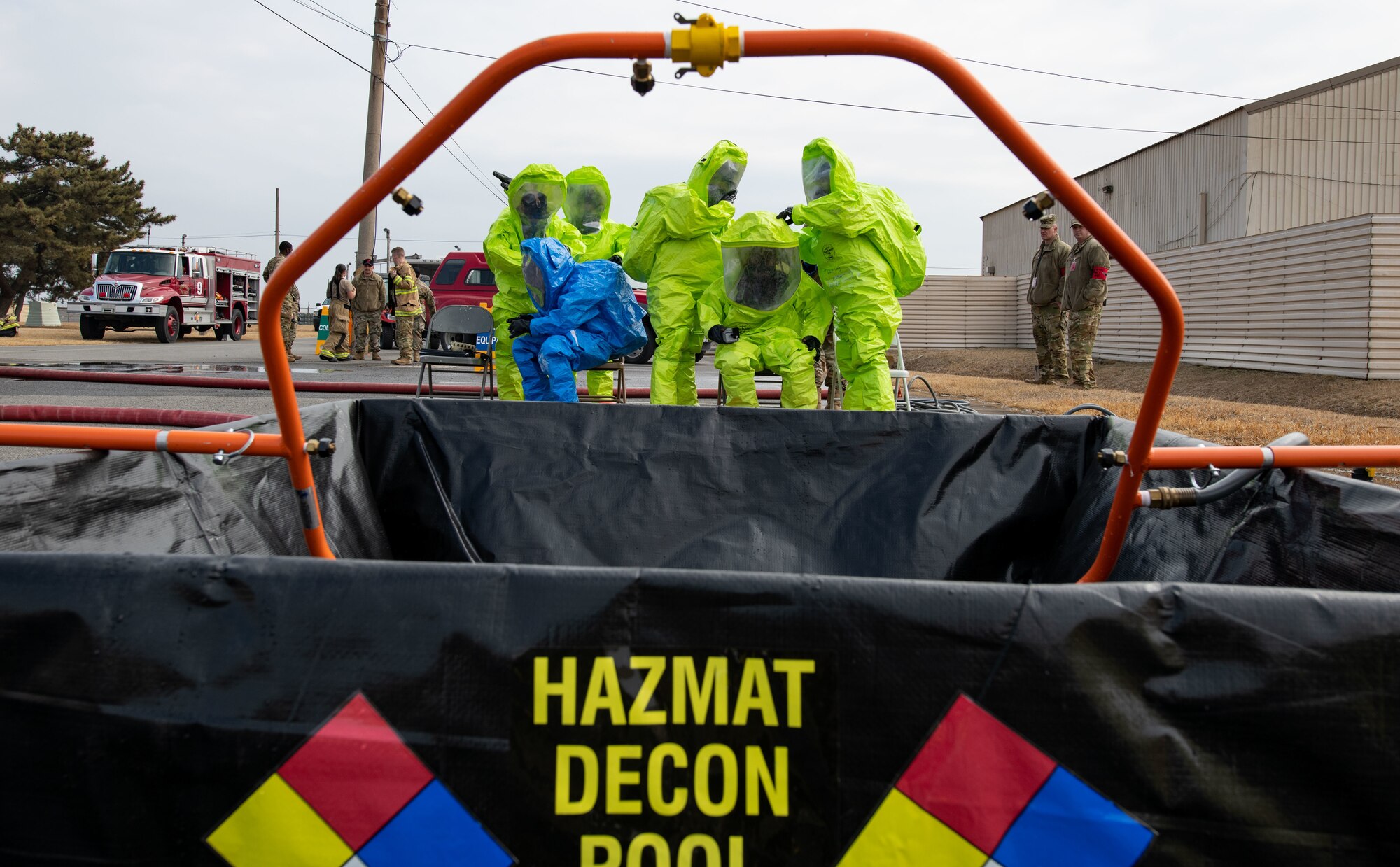 hazardous materials decontamination training