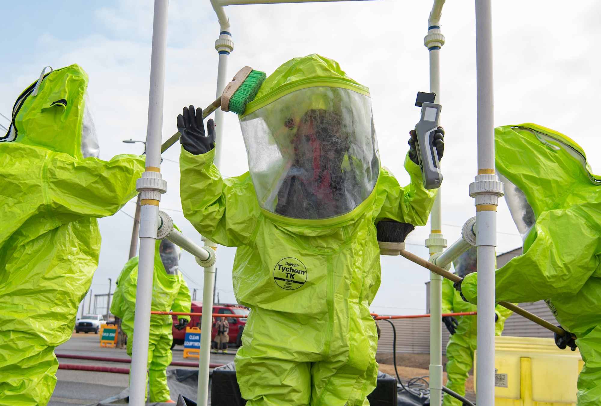 hazardous materials decontamination training