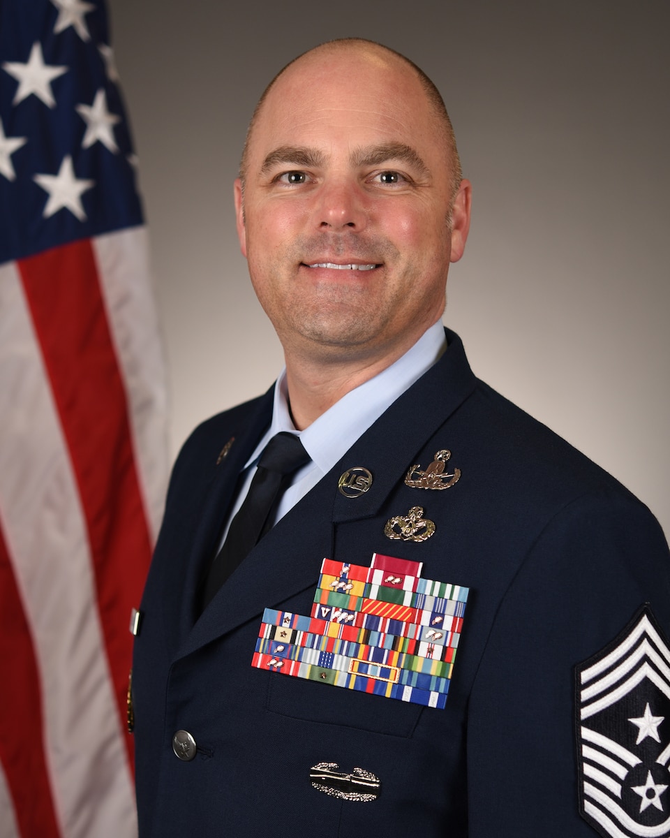 Chief Master Sergeant Grisham is the Command Chief, 521st Air Mobility Operations Wing, Ramstein Air Base, Germany.