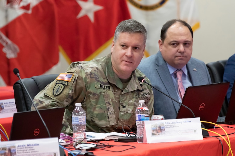 Col. Zachary Miller, Commander, Memphis District