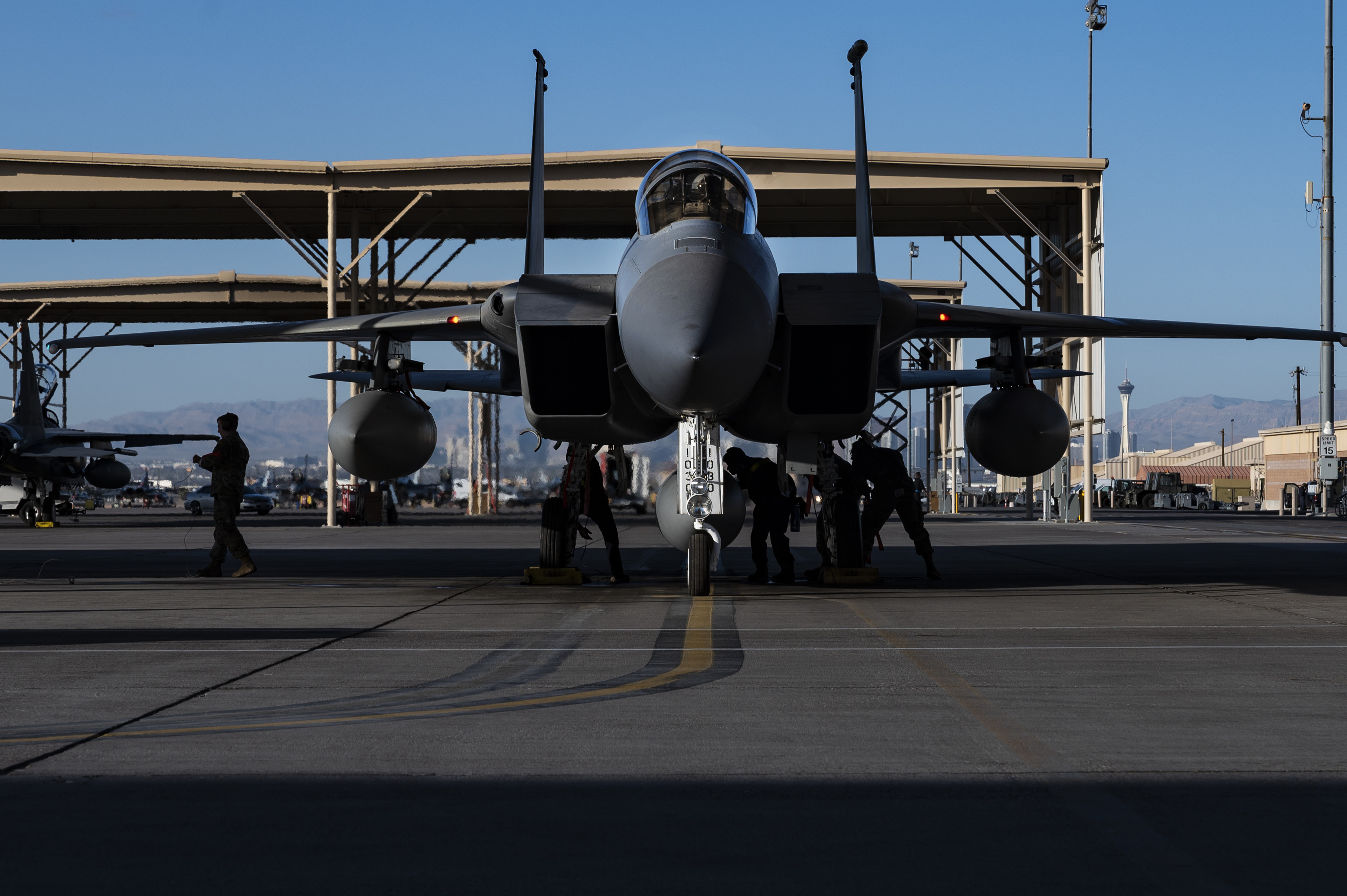 End of an Era Nellis bids farewell to the soaring F15C Eagle > Nellis
