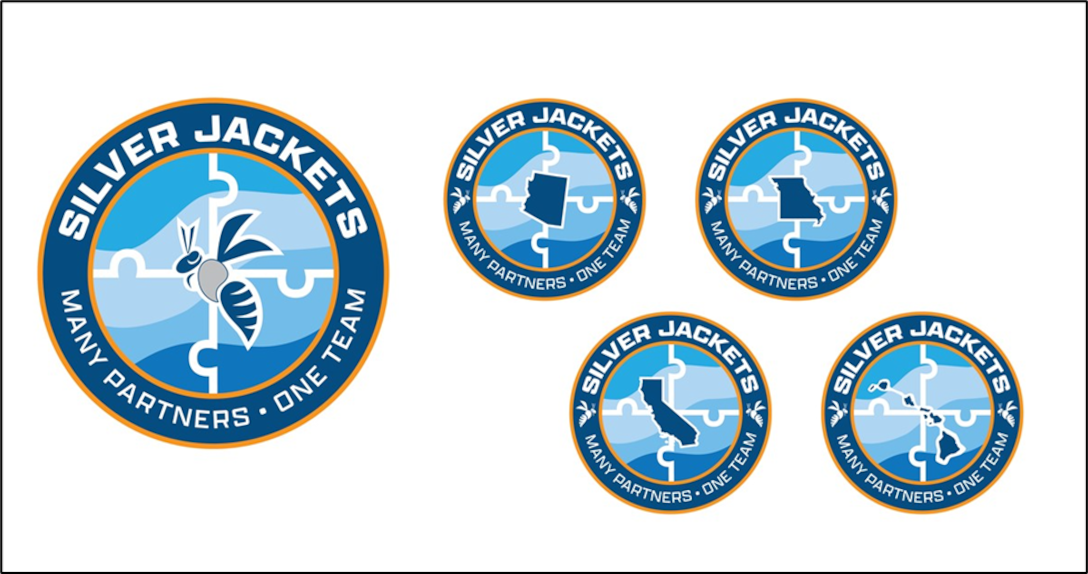 An image showing the new Silver Jackets logo