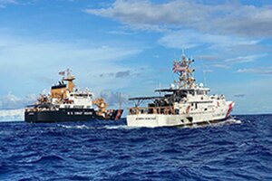 Cutters complete 42-day patrol in support of Operation Aiga