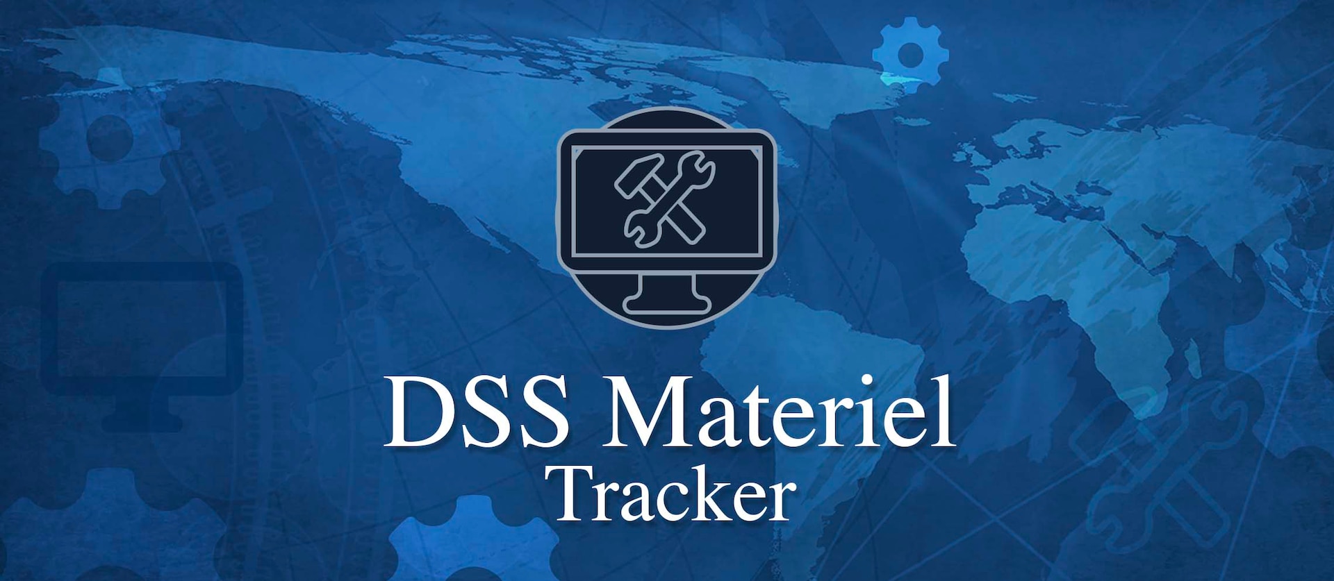 Application graphic for DSS Materiel Tracker