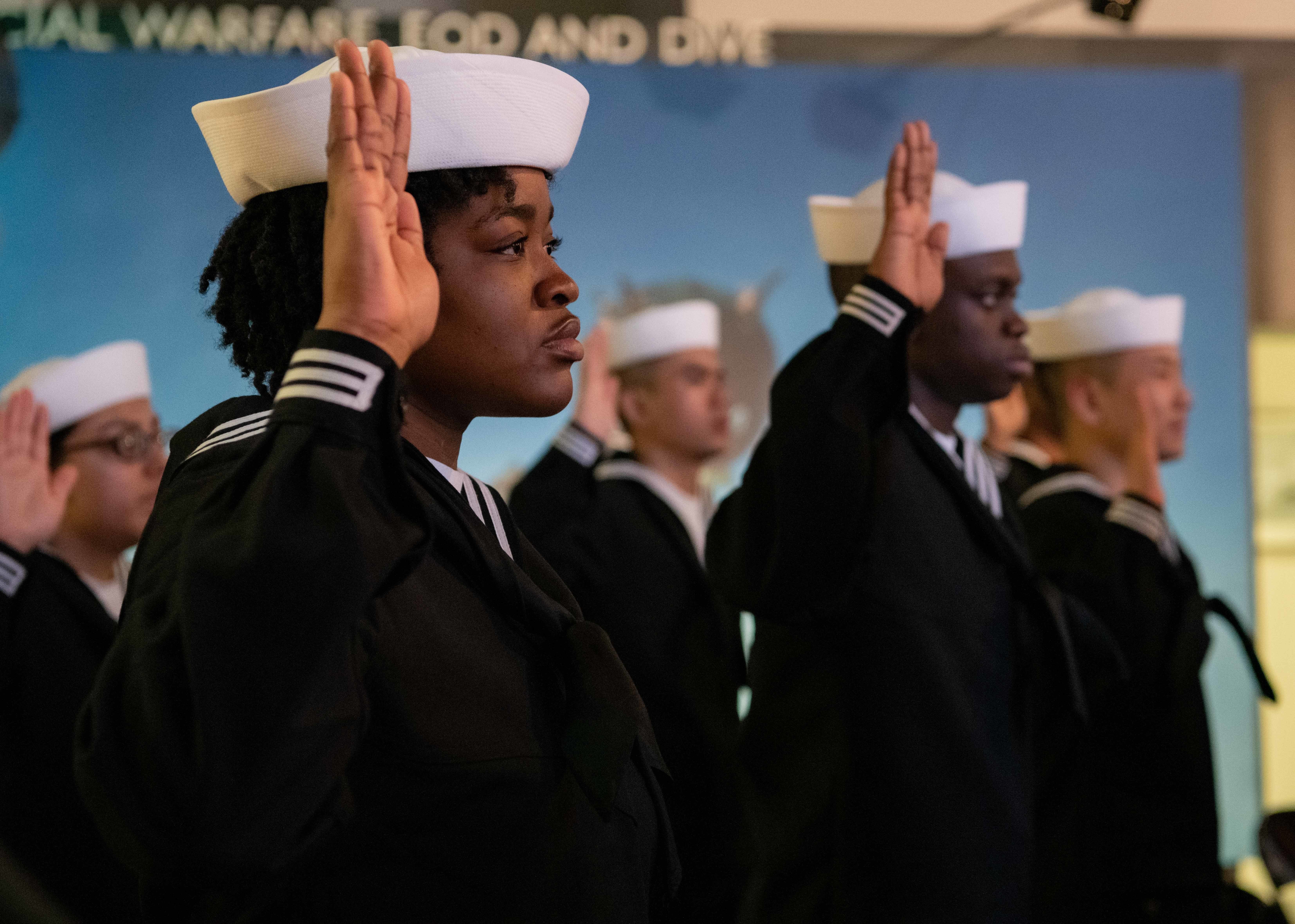 A local nurse's dream is to join the Navy, and she can pass the