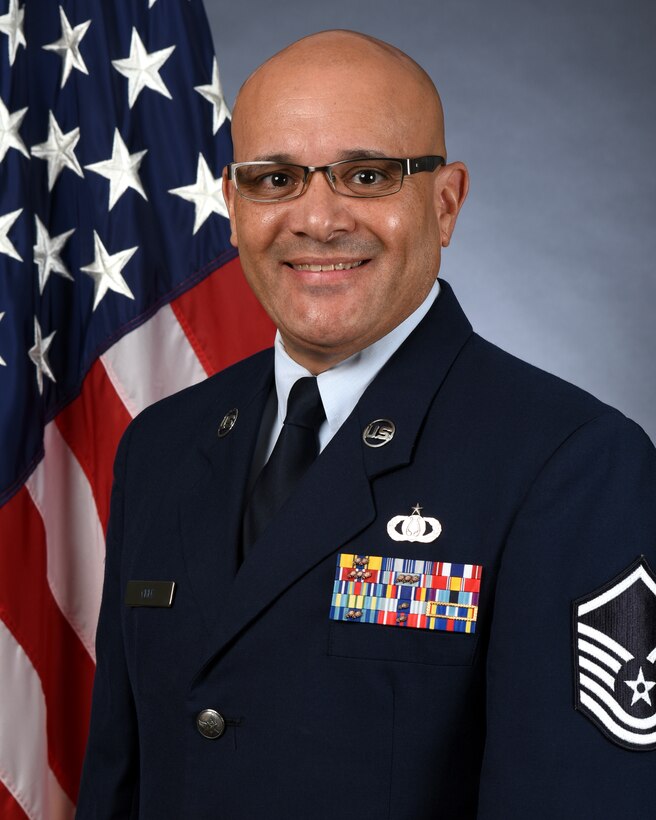 MSgt Wilfredo Cruz, official photo 2022.