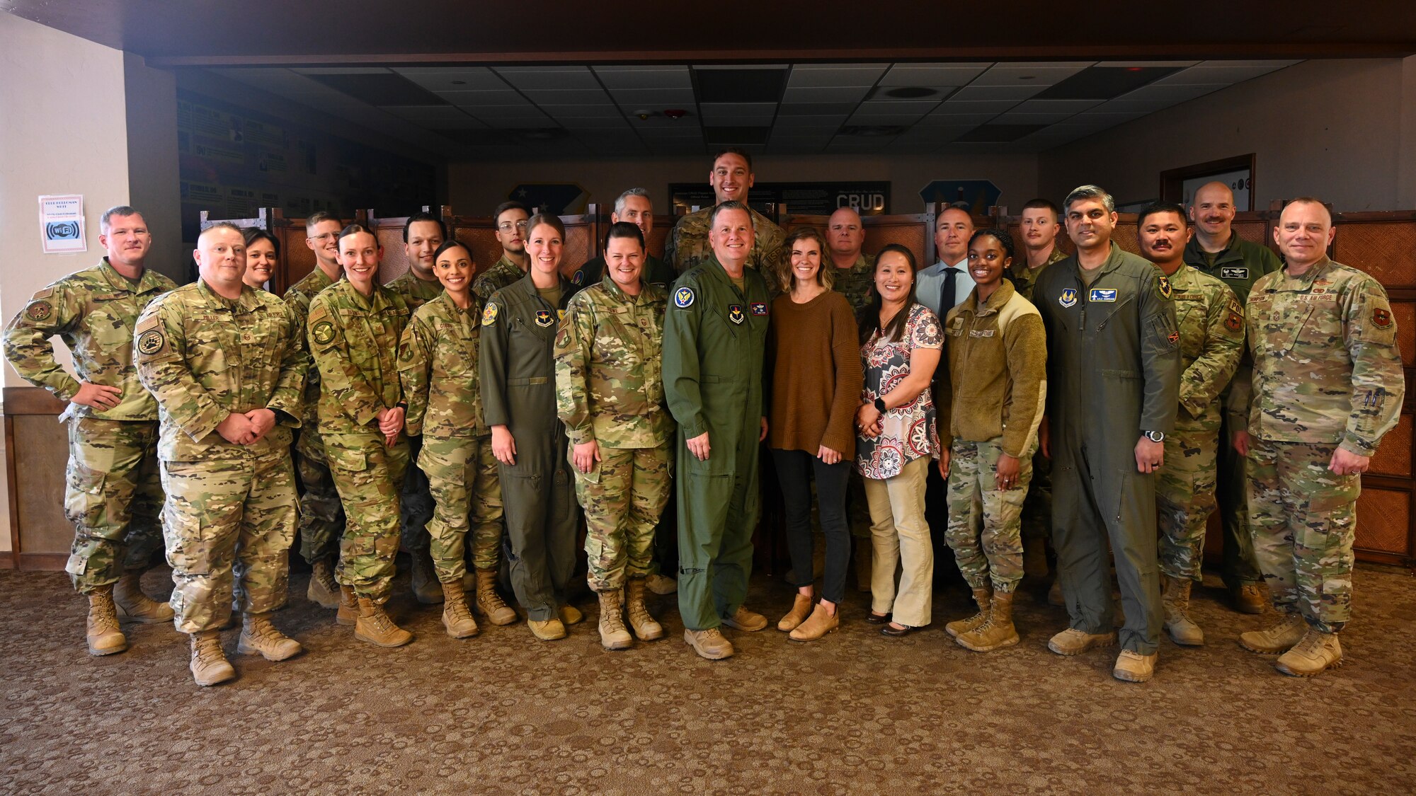 Lt. Gen Brad Webb recognizes efforts for OAW