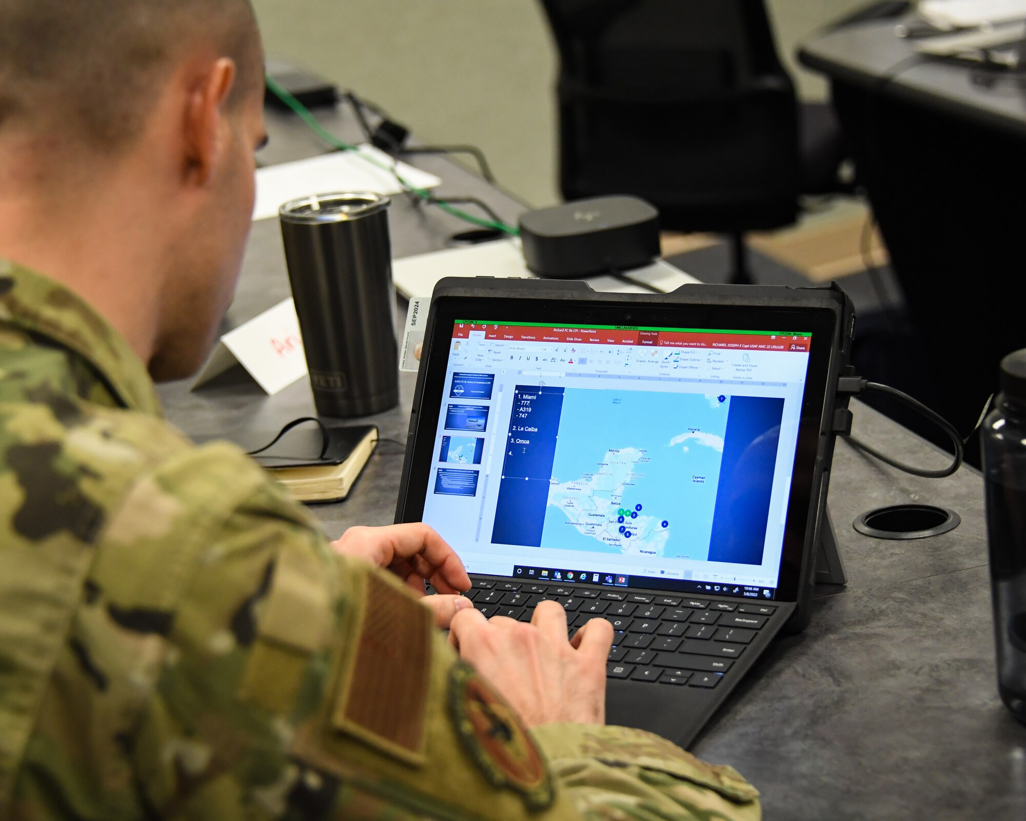 Logistics Readiness Officer Course implements simulation technology