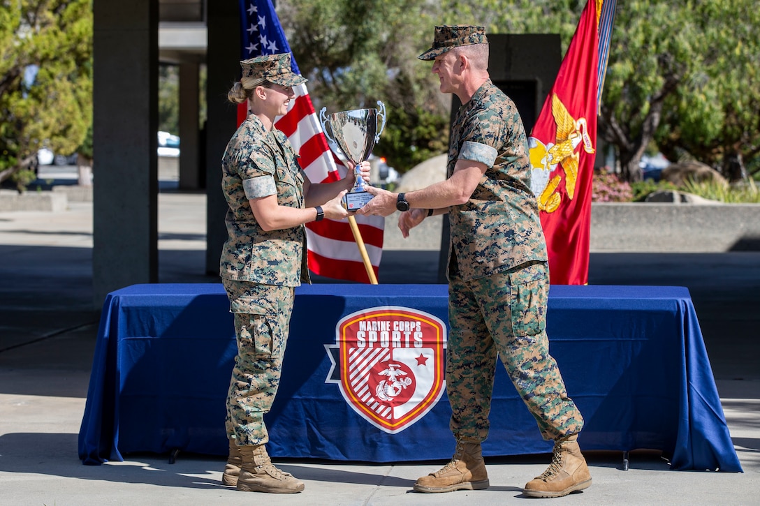 Camp Pendleton Female Marine Athlete of the Year