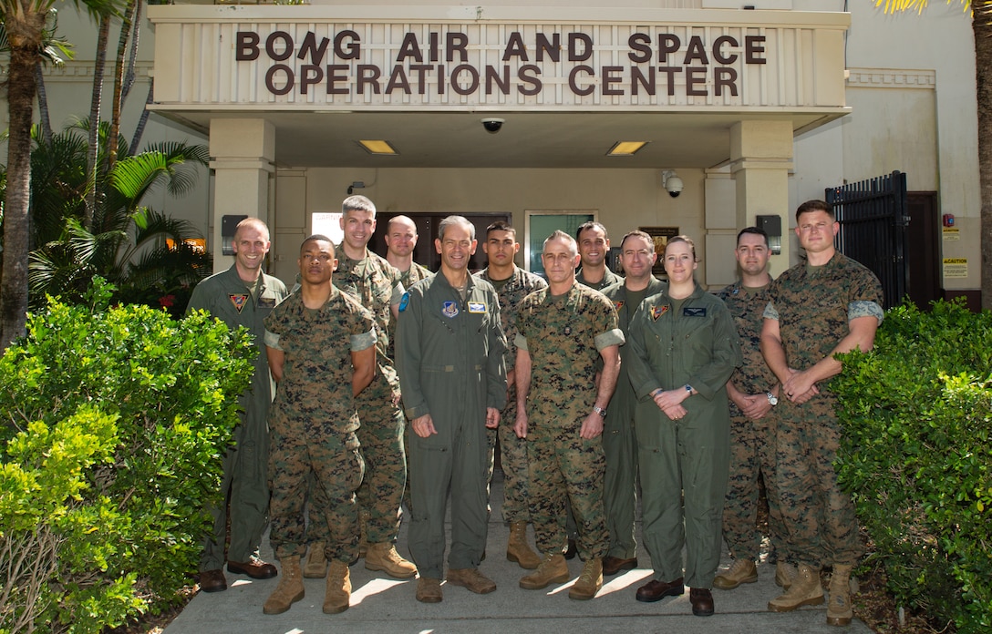 In Times of Conflict, Marine Reserve Aviators Ensure Joint Force Commander has Access to and Information of Marine Air Combat Power