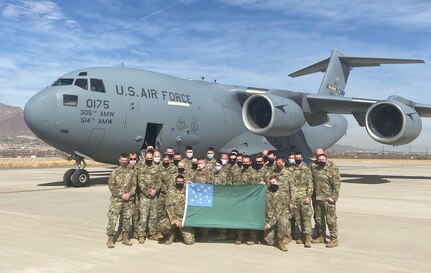 U.S. Army Military Police Soldiers of the Vermont National Guard's 172nd Law Enforcement Detachment at Fort Bliss, Texas, before deploying to Romania March 6, 2021. The Military Police Soldiers conducted inner-perimeter security patrols and community policing services at the Mihail Kogalniceanu Air Base for approximately 10 months.