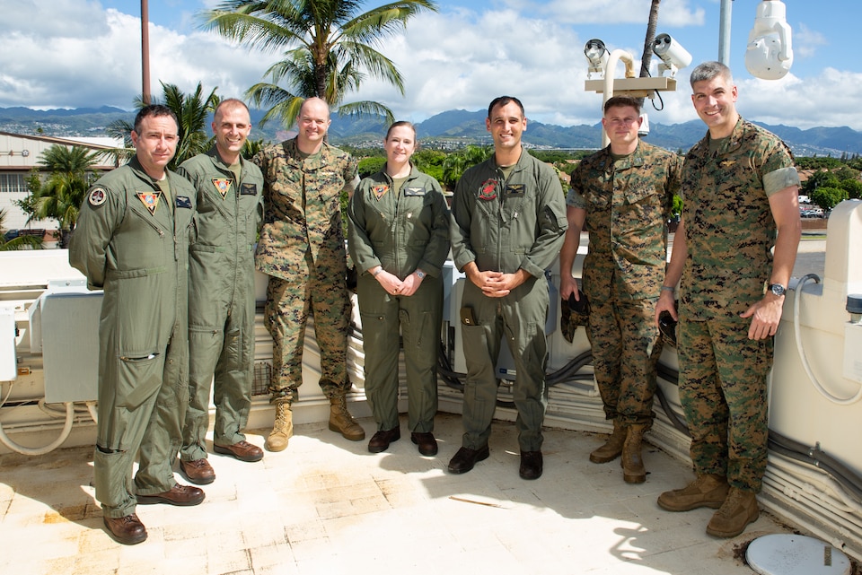 In Times of Conflict, Marine Reserve Aviators Ensure Joint Force Commander has Access to and Information of Marine Air Combat Power