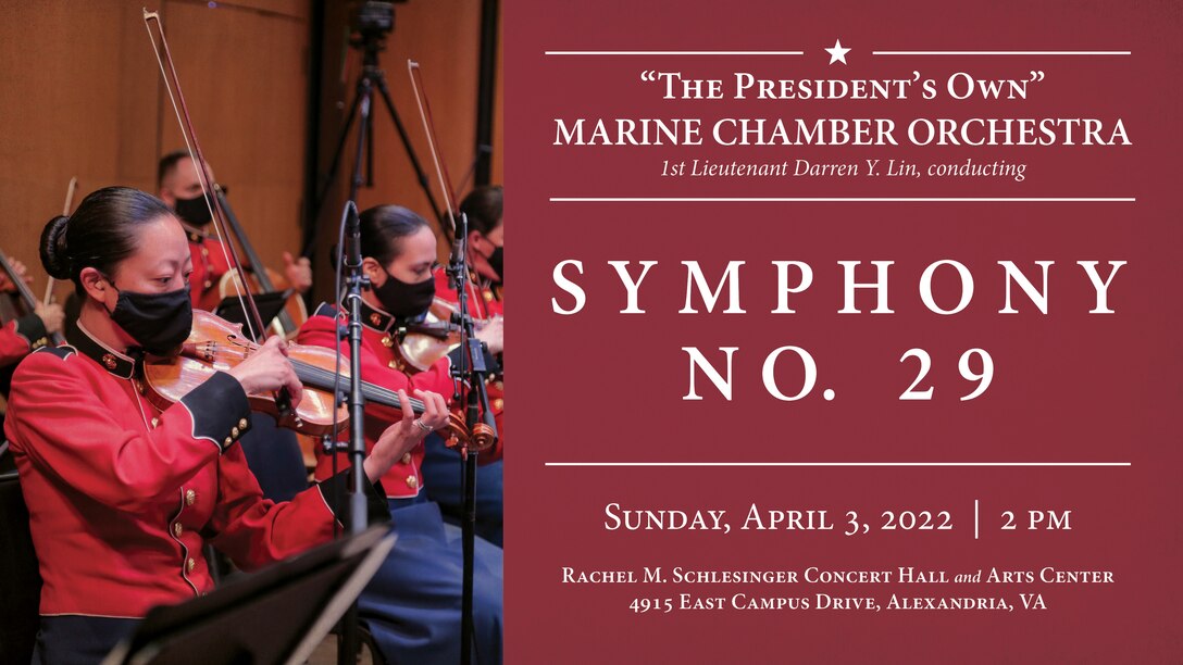 Marine Chamber Orchestra Concert: April 3, 2022