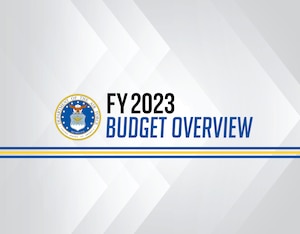 The $194 billion combined budget proposal unveiled March 28 for the Air Force and Space Force carries a significant boost in spending that senior leaders say is essential to modernizing the services to better confront China and an array of national security threats worldwide. (U.S. Air Force graphic)