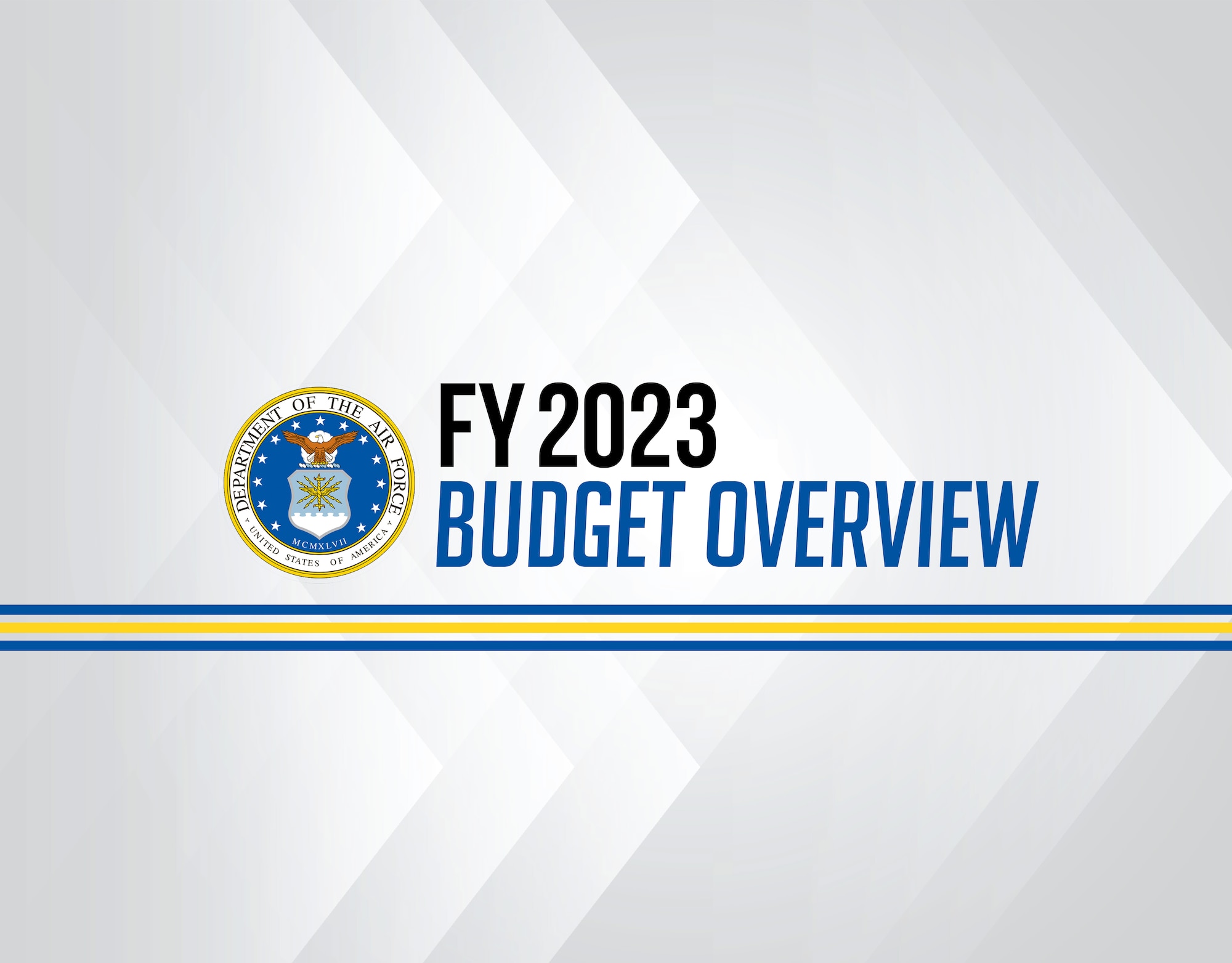 Department of the Air Force budget proposal focuses on transformation