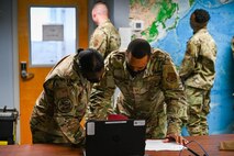 Photo of Airmen from the 165th Airlift Wing