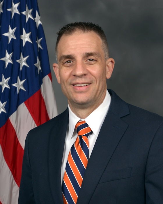 This is the biography photo for Christopher T. Finnigsmier, 557th Weather Wing technical director.