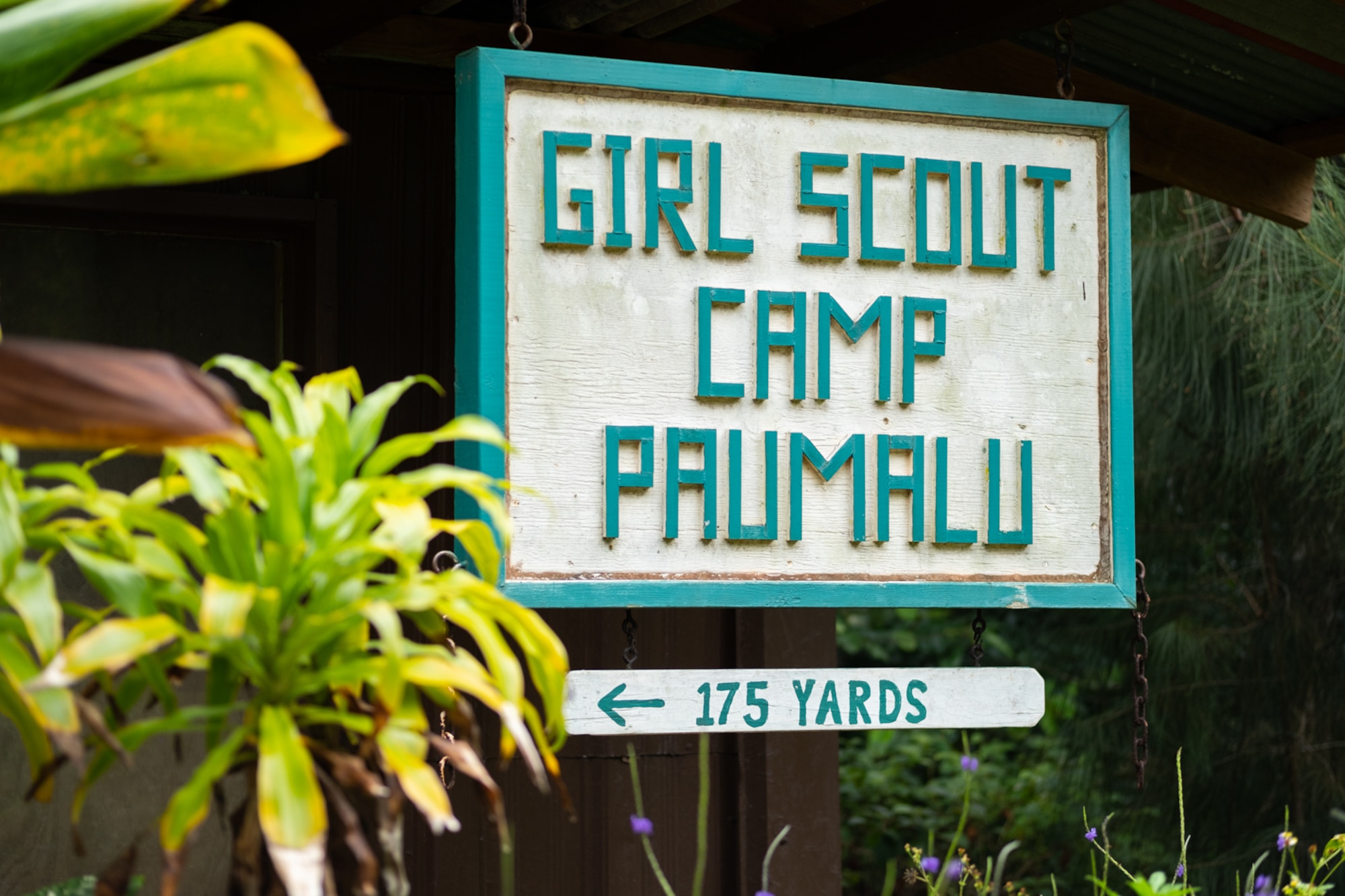 Picture of Camp Paumula sign