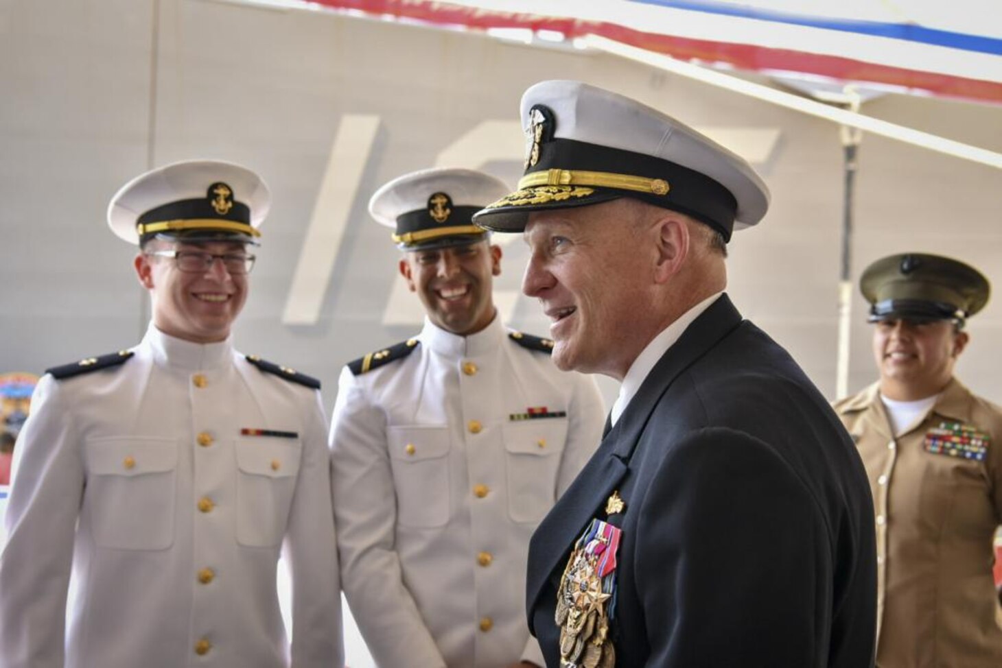 CNO Gilday Speaks at Christening Ceremony for the Future Jack H. Lucas