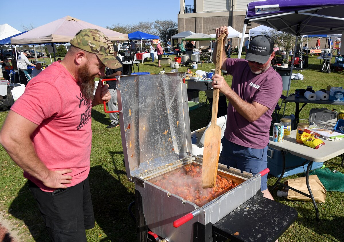 10th Annual Crawfish CookOff brings crowd > Keesler Air Force Base