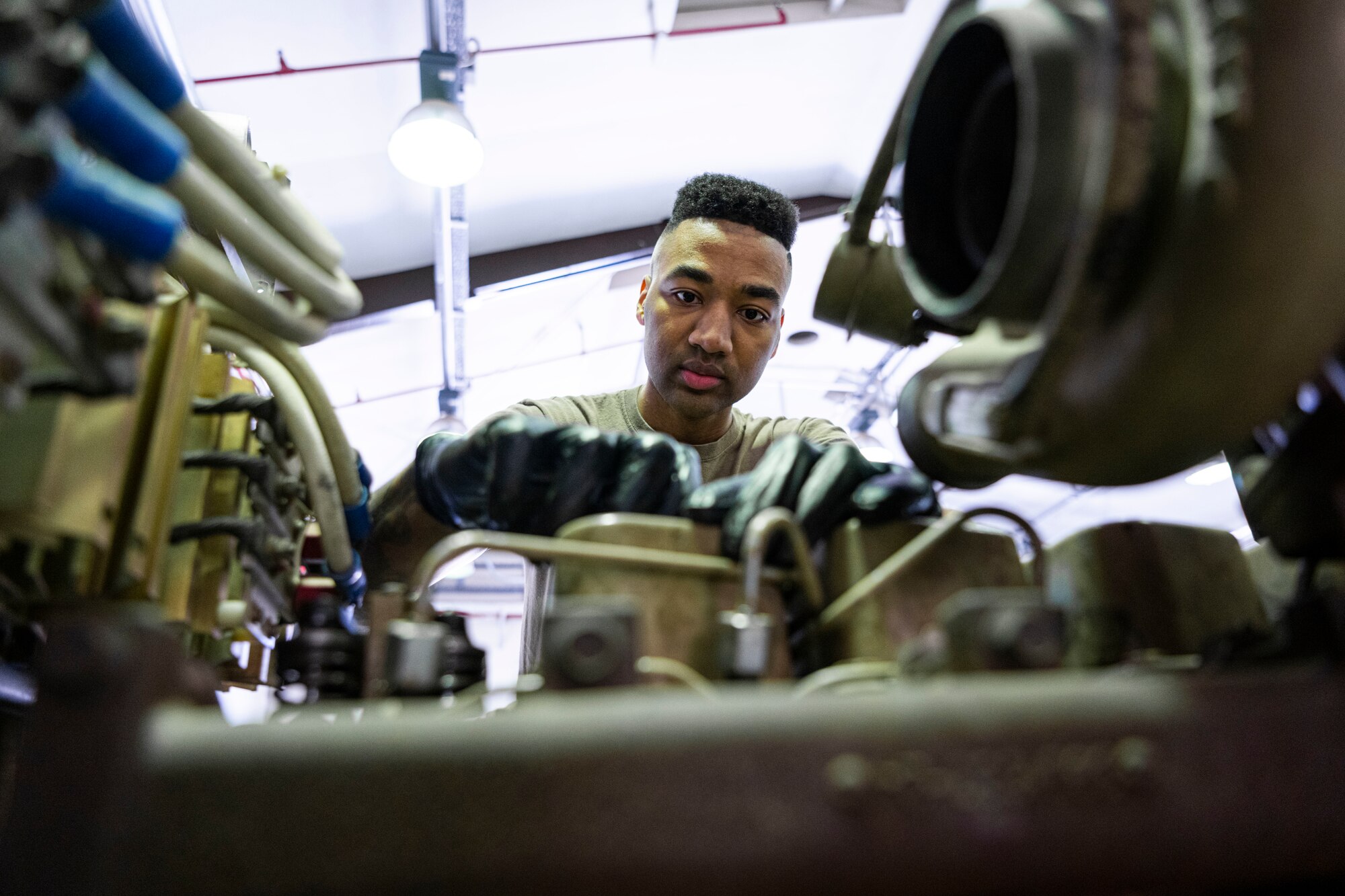 AGE plays a vital role in continuing the mission by maintaining and repairing the equipment that supplies electricity, hydraulic pressure and air pressure to grounded aircraft ensuring they are ready for flight. The 39th MXS is made up of several teams who work concurrently to provide intermediate-level aircraft maintenance, conventional munitions and war reserve material in support of overseas contingency operations. As part of the 39th Air Base Wing, the 39th MXS supports U.S., NATO and partner nation forces in defending NATO’s southern flank.