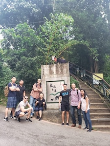Standing from left to right: Capt. Eric Yuan, Capt. Mitchell Yuan, Capt. Spencer Snow, Capt. Osbert Xiao, Maj. Ty Payne and Maj. Anne Ly. (Courtesy Photo)