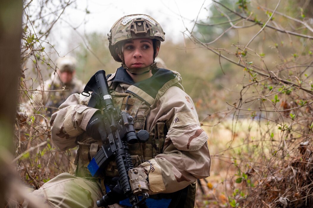 Airmen provide security