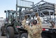 A photo of U.S. Airmen setting up a forward operating base in support of exercise Polar Force 22-4.
