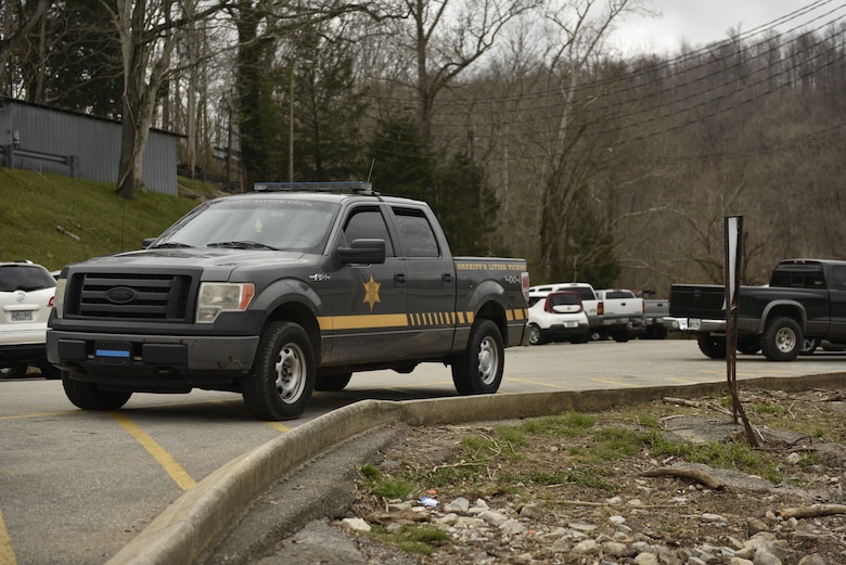 The DeKalb County Sheriff’s Department provided volunteers for the cleanup efforts at Center Hill Lake. (USACE Photo by HEATHER KING)