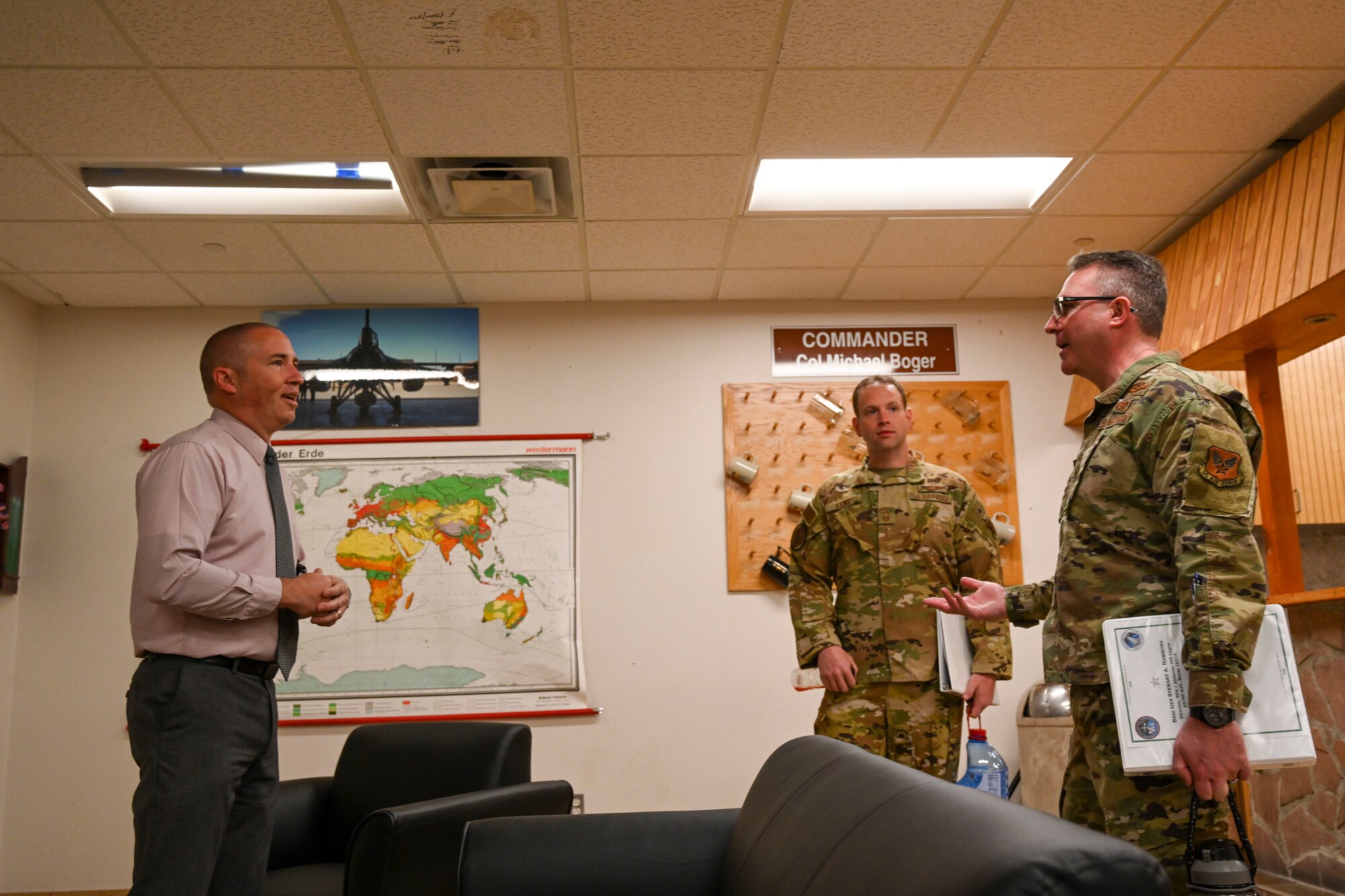 Brig. Gen. Hammons Visits Holloman MQ-9 Squadrons