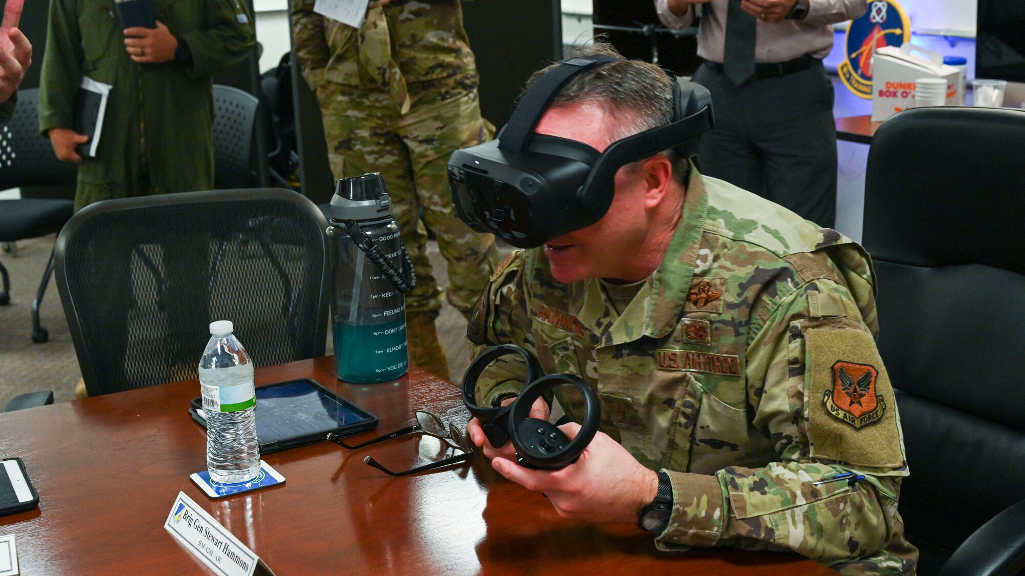 Brig. Gen. Hammons Visits Holloman MQ-9 Squadrons