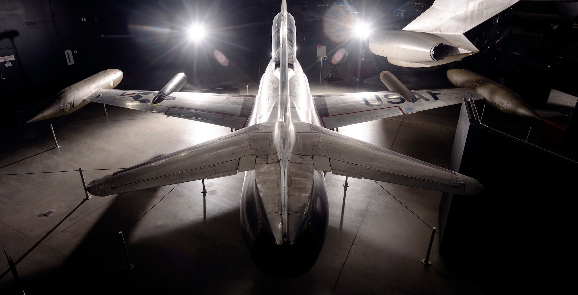 Exterior views of the Lockheed F-94C Starfire.