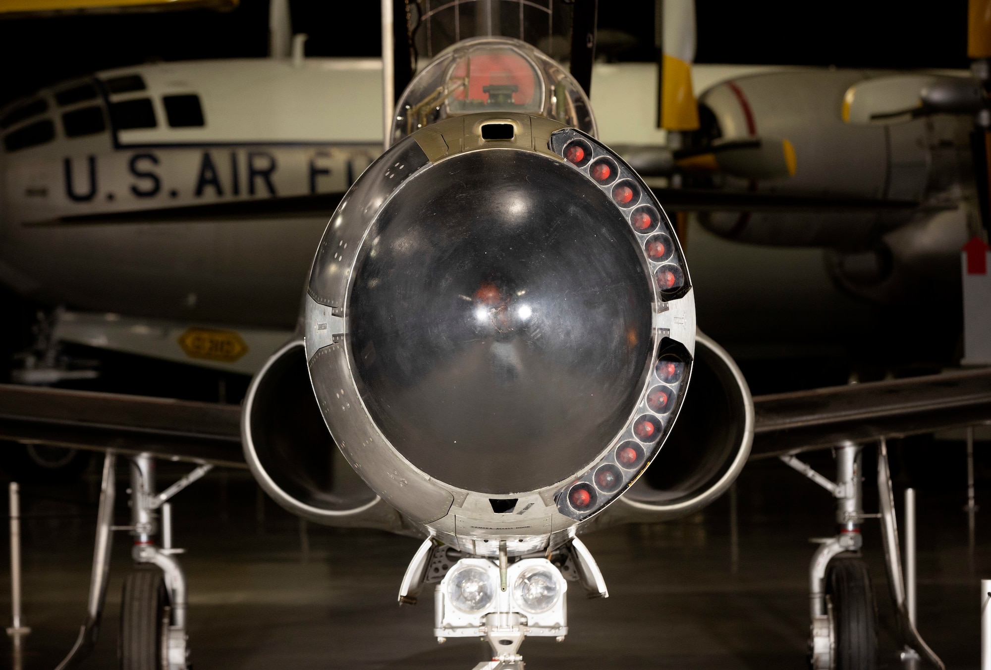 Exterior views of the Lockheed F-94C Starfire.